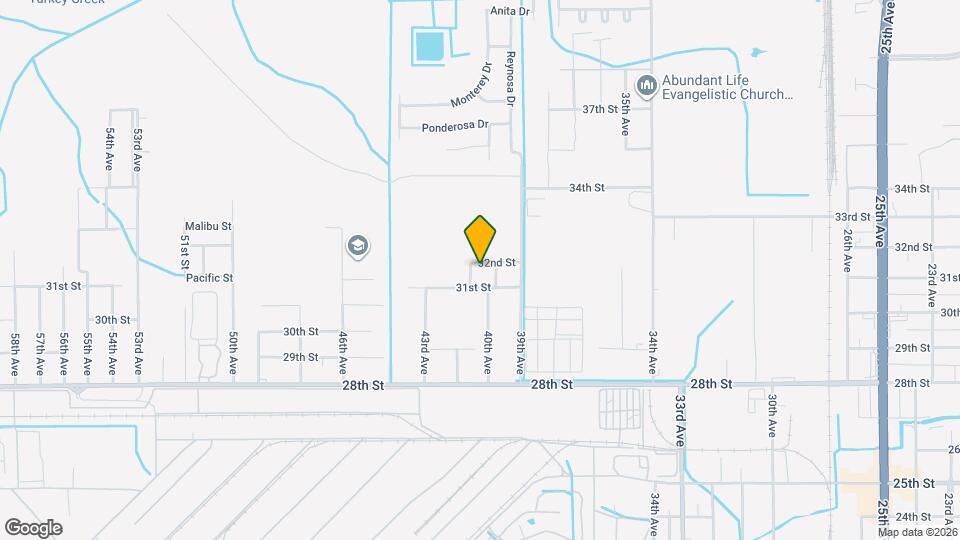 4001 32nd St Map and Location Details