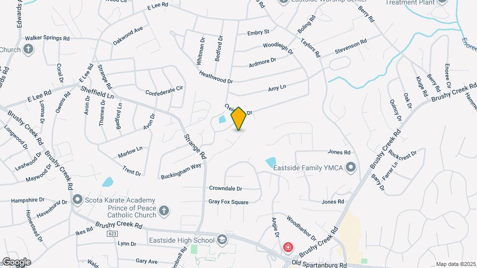 117 Creekhaven Ln Map and Location Details