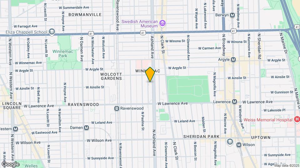 4862 N Ashland Ave Map and Location Details