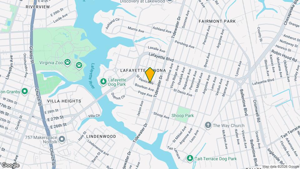 1801 Saint Denis Ave, Unit #3 Map and Location Details