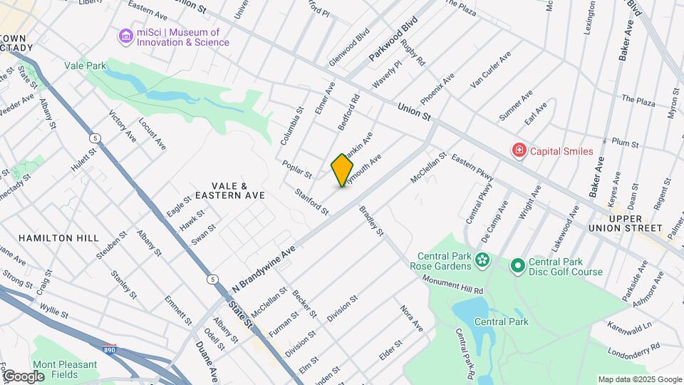 442 Plymouth Ave Map and Location Details