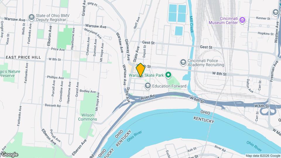 2150 Staebler St Map and Location Details