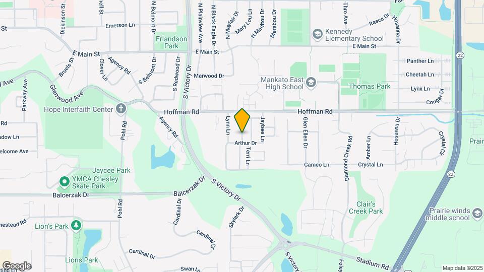 121 Laurinda Ln Map and Location Details