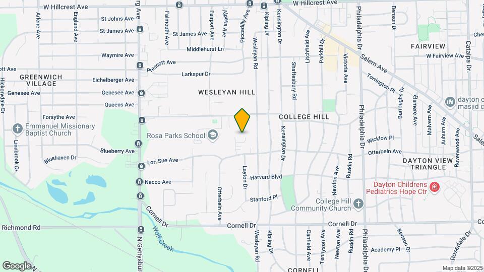 3545-3551 Dorham Pl Map and Location Details