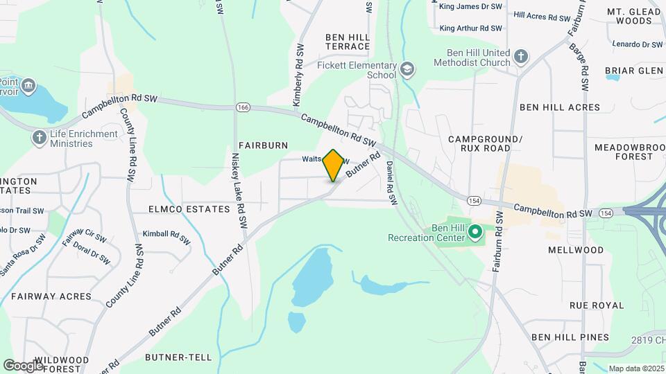 2243 Butner Rd Map and Location Details