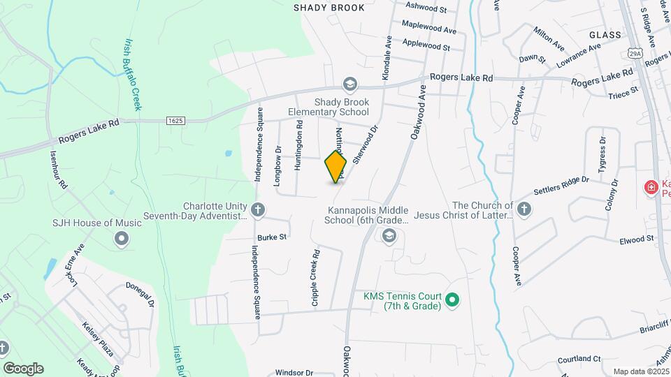 1472 Sherwood Dr Mapa y Detalles de la Ubicación