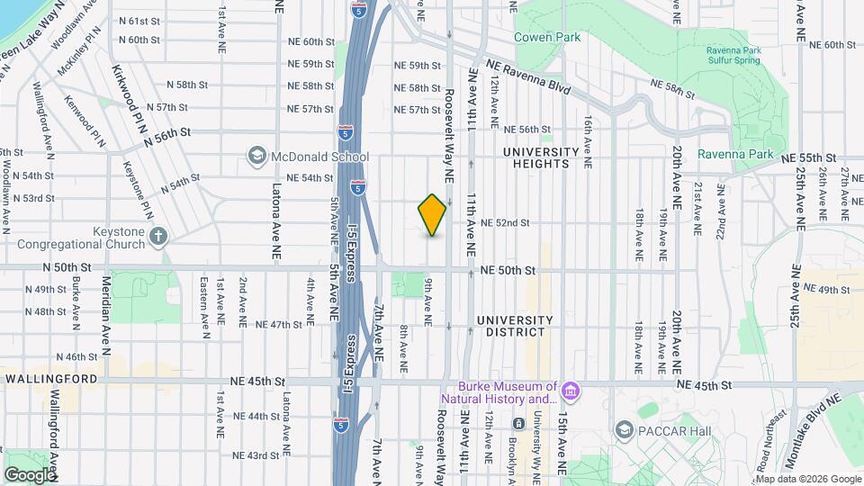 5028 9th Ave NE Map and Location Details