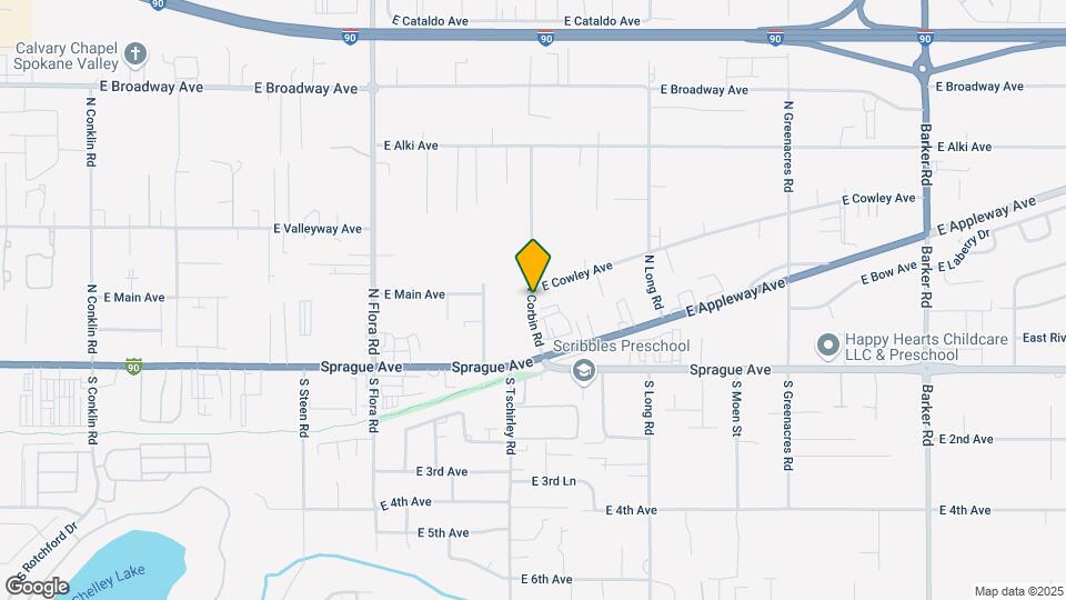 1022 N Corbin Ln Map and Location Details