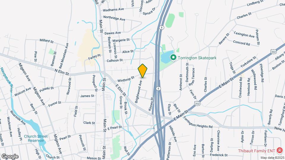 246 Brightwood Ave Map and Location Details
