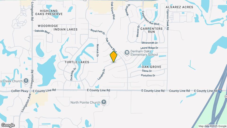 24446 Landing Dr Map and Location Details