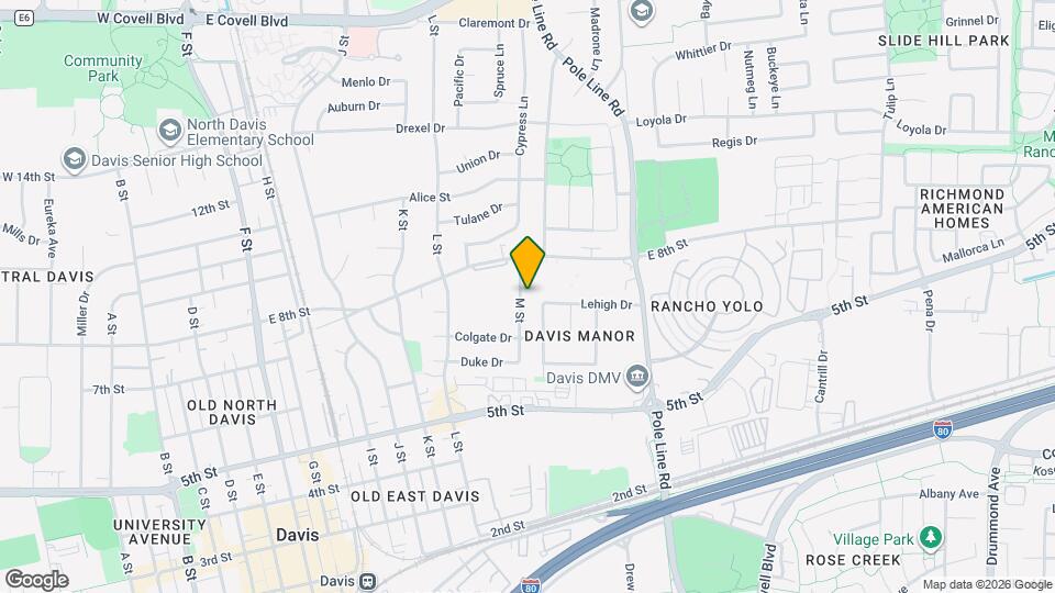 744 M St Map and Location Details