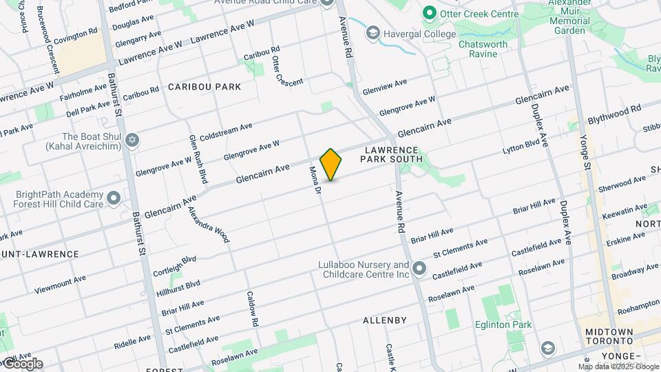 111 Strathallan Blvd Map and Location Details