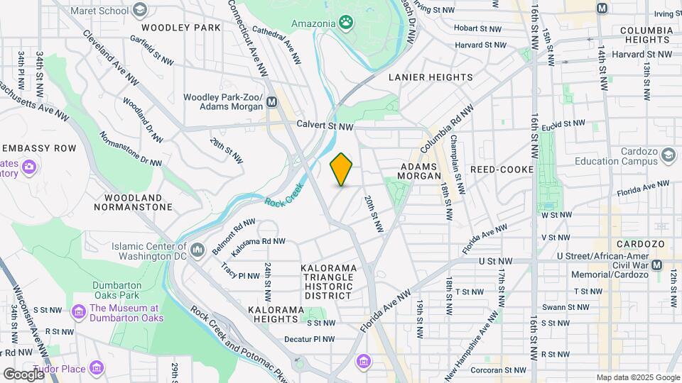 2040 Belmont Rd NW Map and Location Details