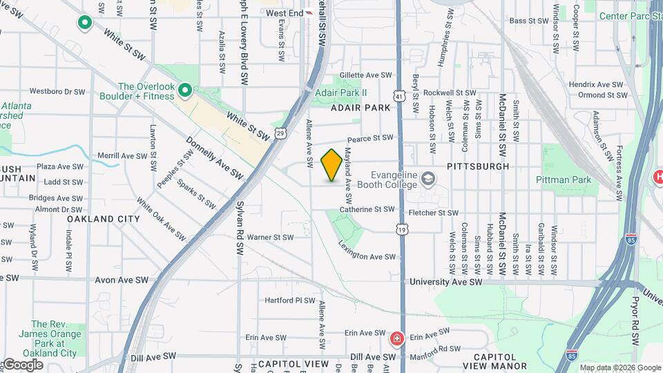 751 Brookline St SW Mapa y Detalles de la Ubicación