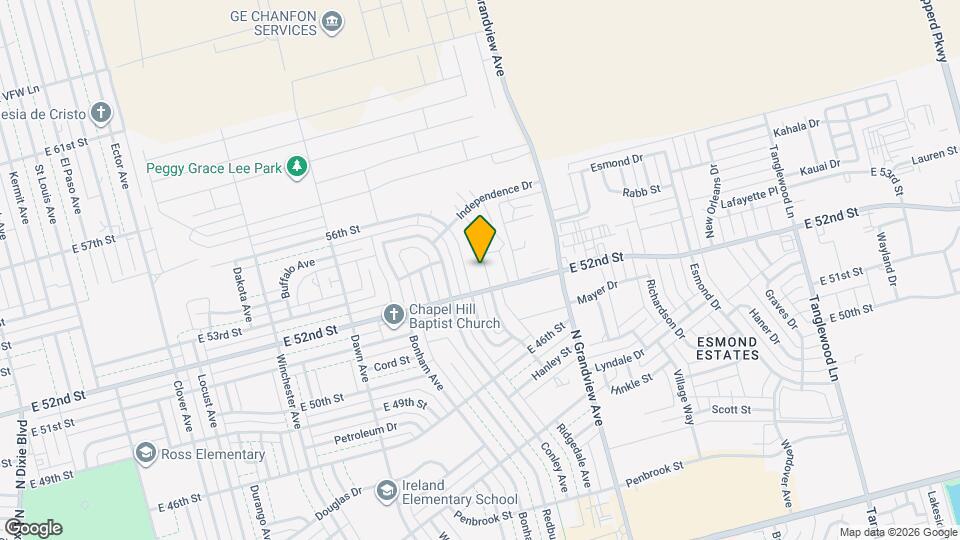 5209 Lamont Ave Map and Location Details