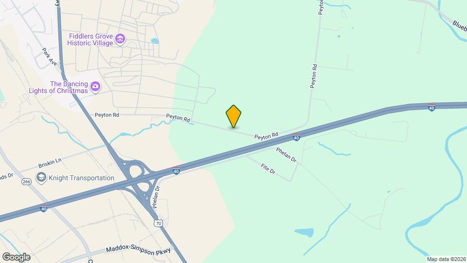719 Peyton Rd Mapa y Detalles de la Ubicación