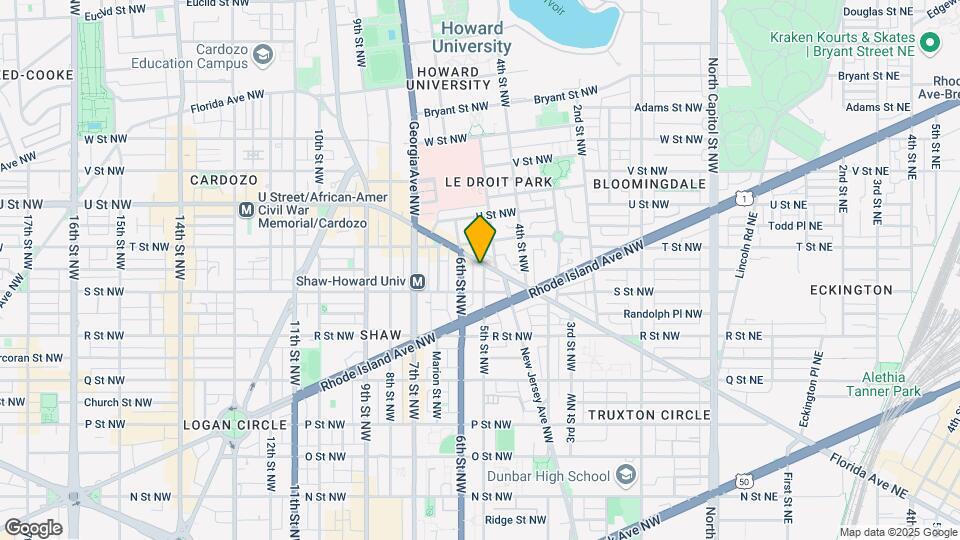 1816 5th St NW Map and Location Details