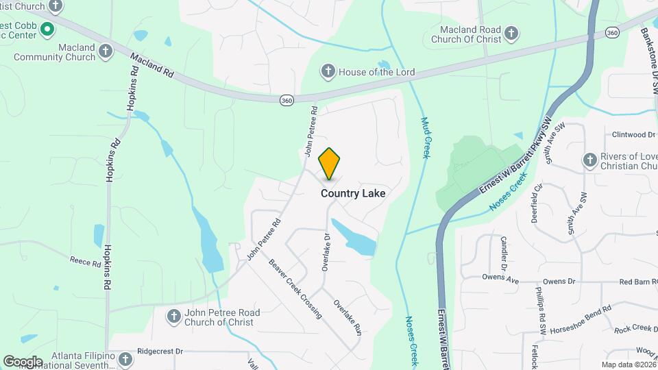 3142 Country Lake Dr Map and Location Details
