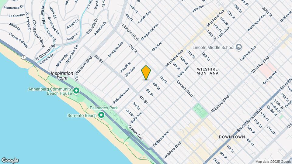 521 Montana Ave Mapa y Detalles de la Ubicación