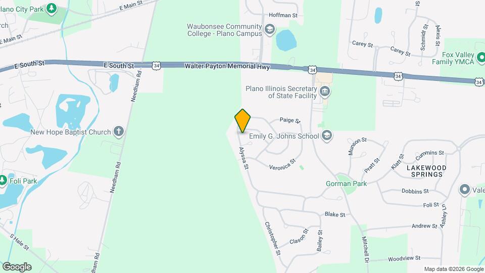 406-1406 Alyssa St Map and Location Details