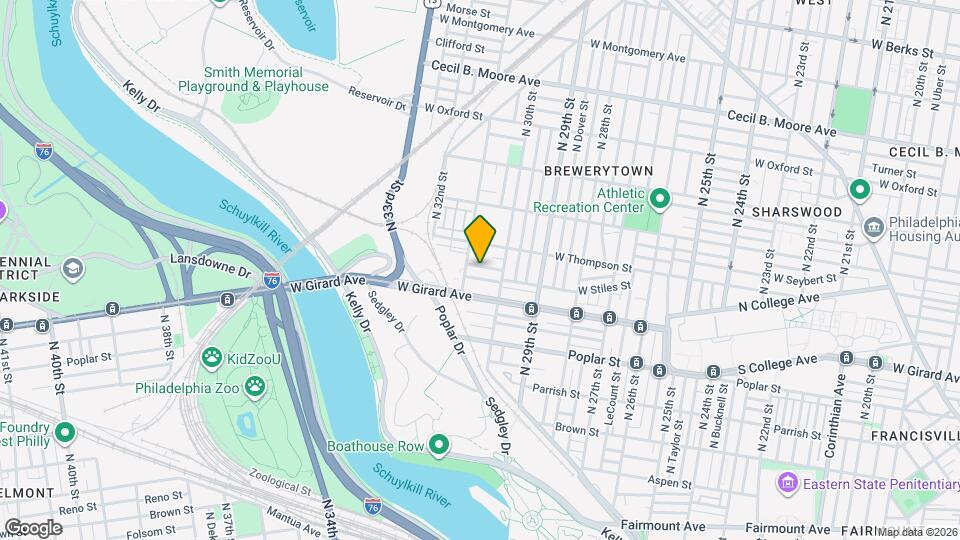 3034 Baltz St Mapa y Detalles de la Ubicación