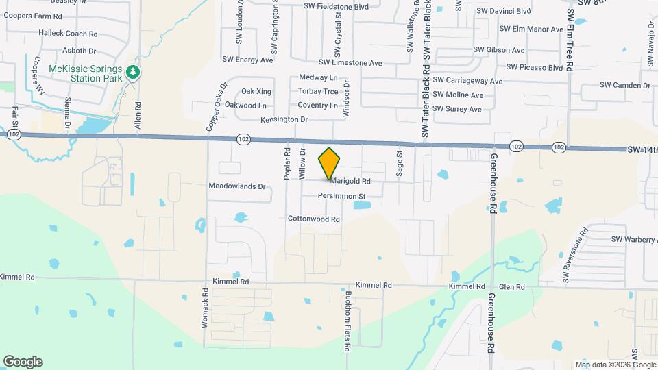 1240 Marigold Rd Map and Location Details