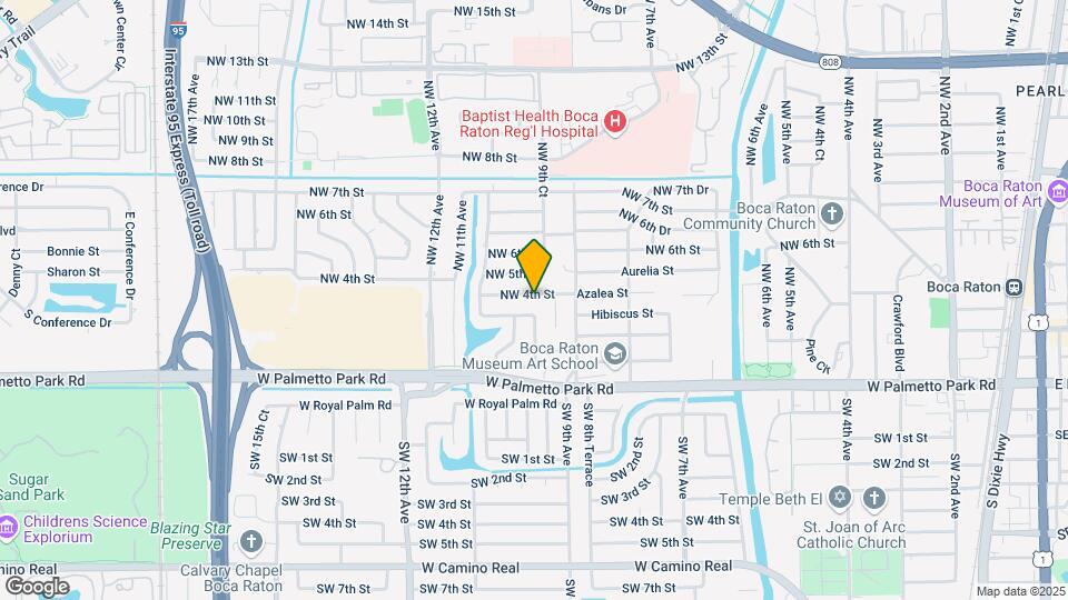 1000 NW 4th St Map and Location Details