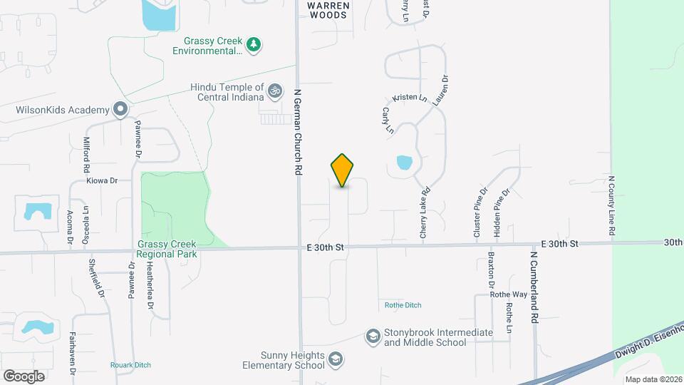 3126 River Birch Dr Map and Location Details