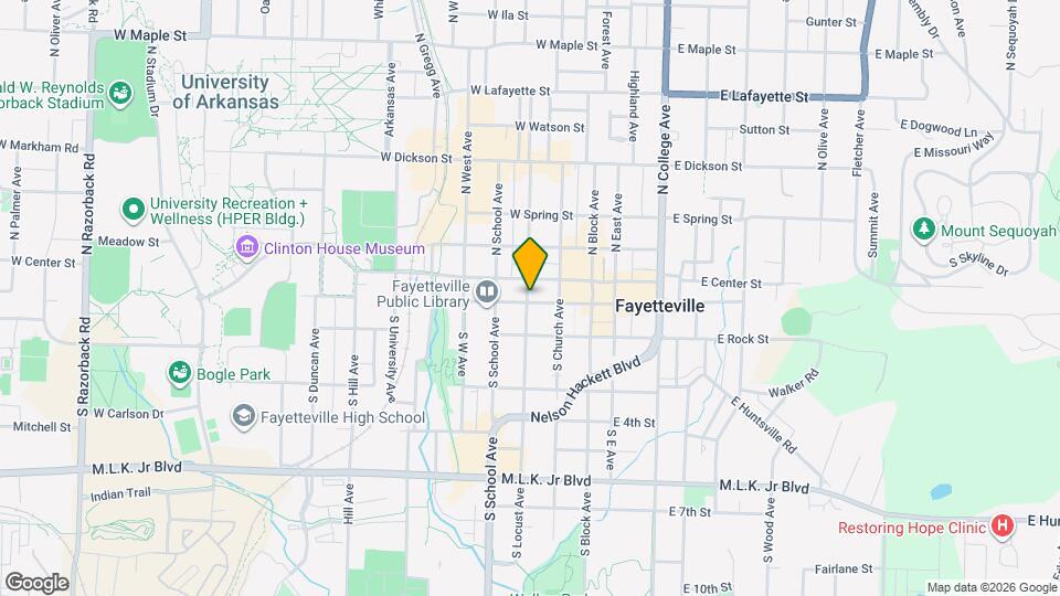 298 W Mountain St Map and Location Details