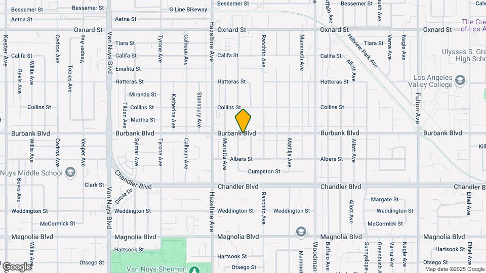 13950 Burbank Blvd Map and Location Details