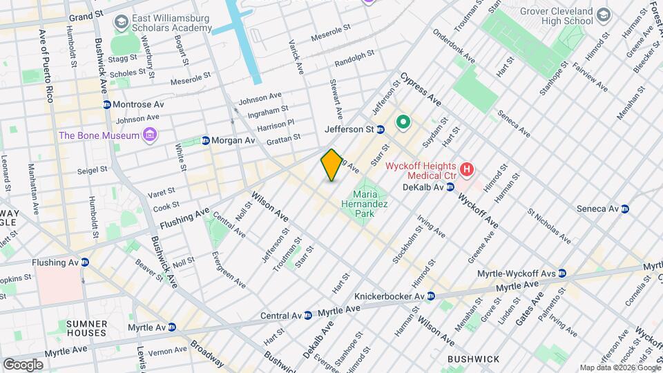 Troutman Street, Unit 3R Mapa y Detalles de la Ubicación
