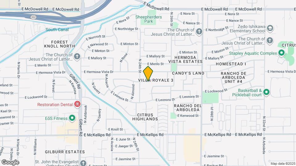 2431 E Laurel St Map and Location Details