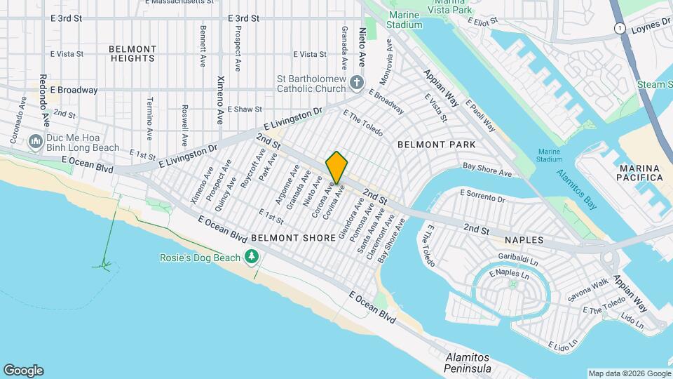 1174 E Ocean Blvd Map and Location Details