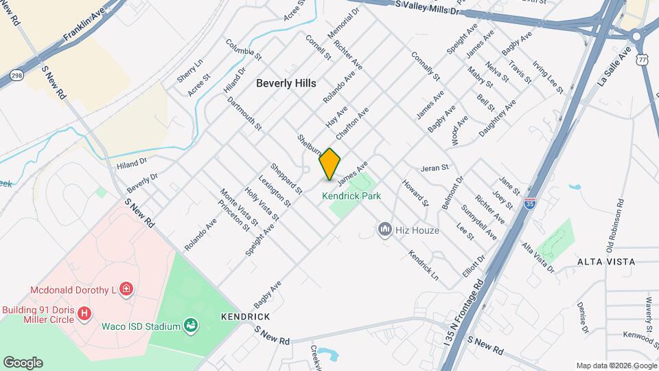 4013 James Ave Map and Location Details