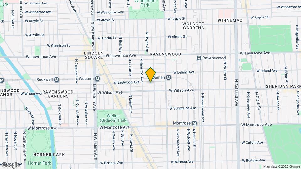 2109 W Eastwood Ave Map and Location Details