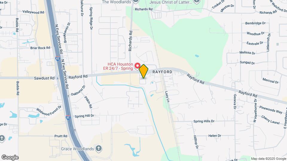 810 Rayford Rd Map and Location Details
