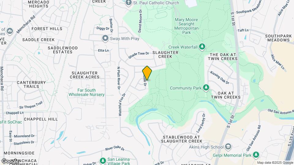 10611 Archdale Dr Map and Location Details
