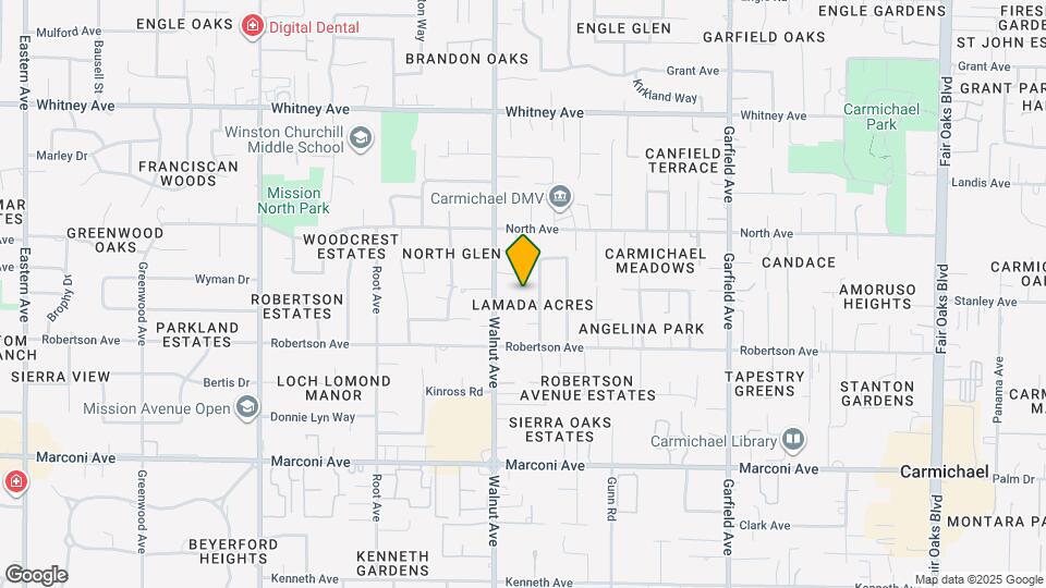 5125 Love Way Map and Location Details