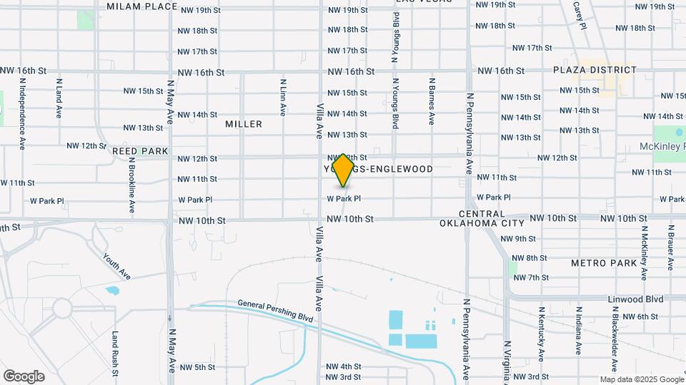 2401 W Park Pl Mapa y Detalles de la Ubicación