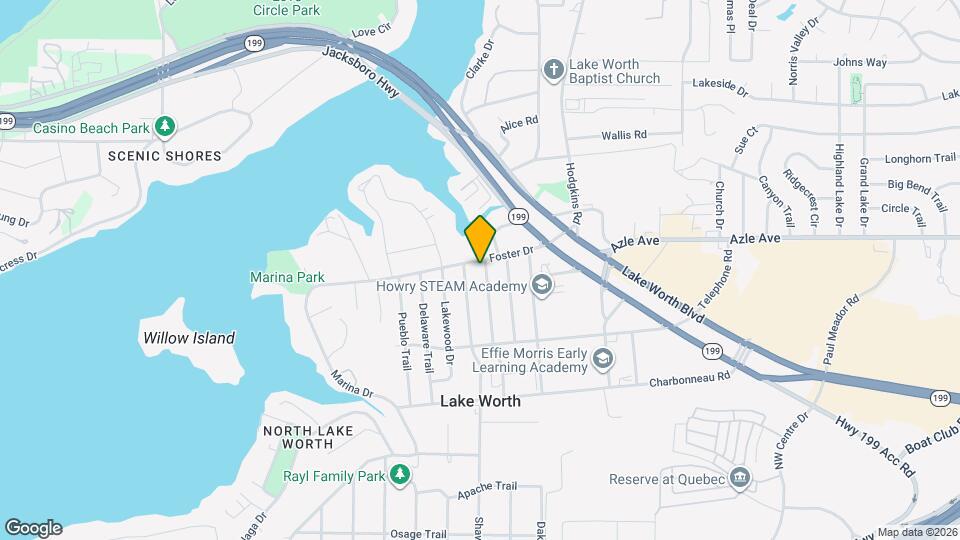 4025 Caddo Trail Map and Location Details