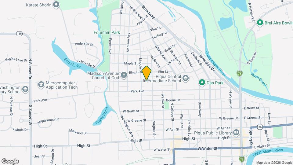 913 Camp St Map and Location Details