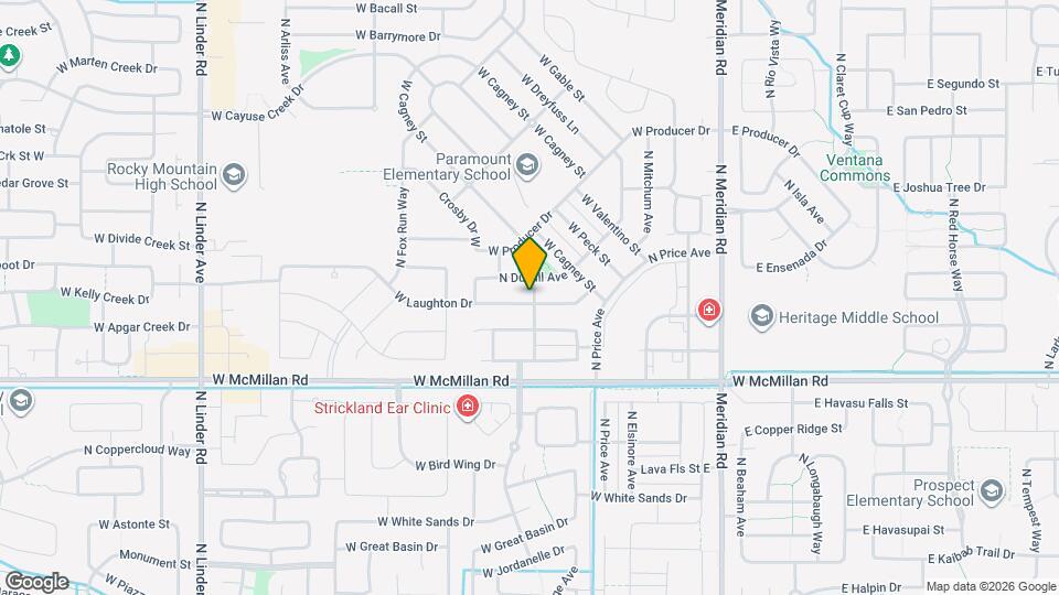 608 W Laughton Dr Map and Location Details