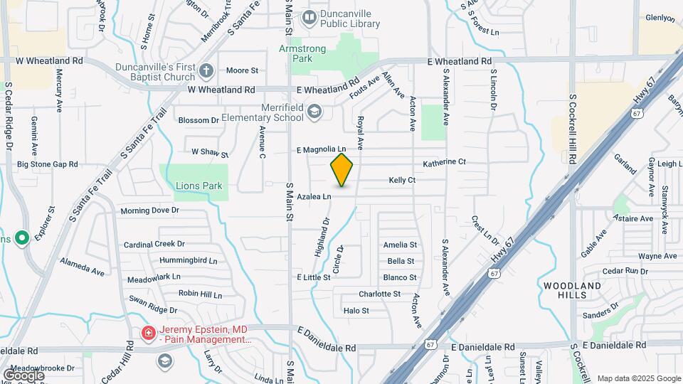 311 Azalea Ln Map and Location Details
