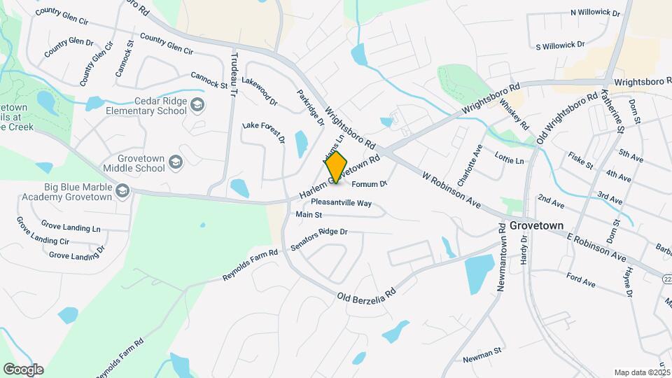 205 Harlem Grovetown Rd Map and Location Details
