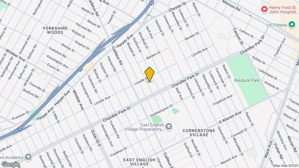 5766 Bluehill St Map and Location Details