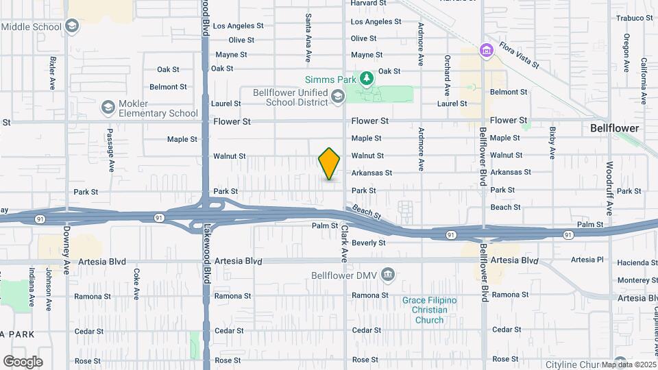 9335 Park St Map and Location Details