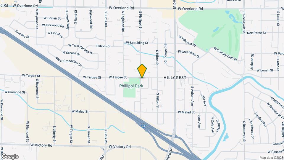 2202 S Phillippi St Map and Location Details