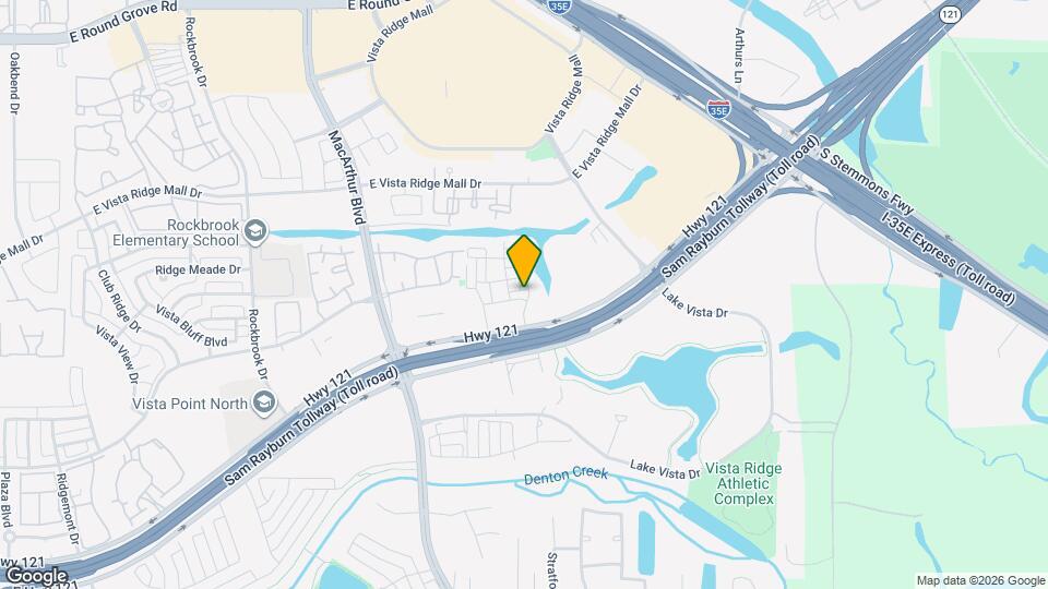 695 Vista Del Lago Dr Map and Location Details