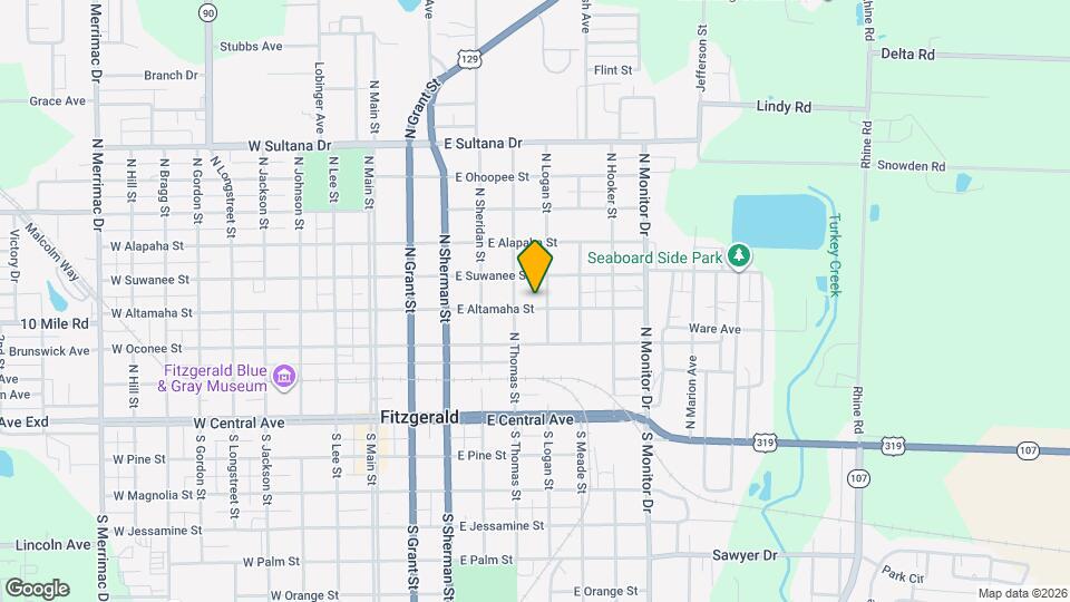 510 E Altamaha St Map and Location Details