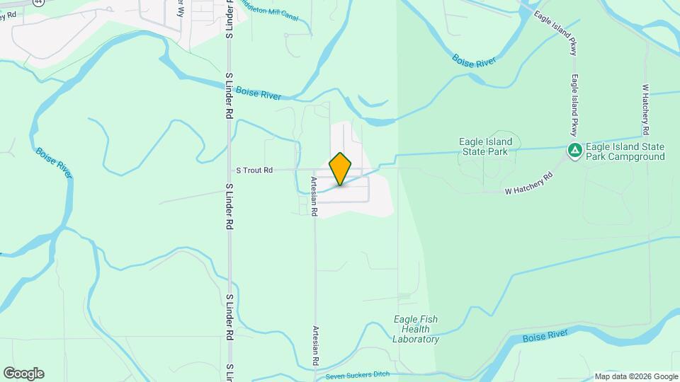 1200 Artesian Rd Map and Location Details